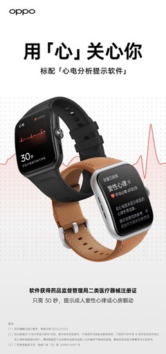 OPPO Watch 3 Pro ECG心电检测功能上线,随时随地守护心脏健康